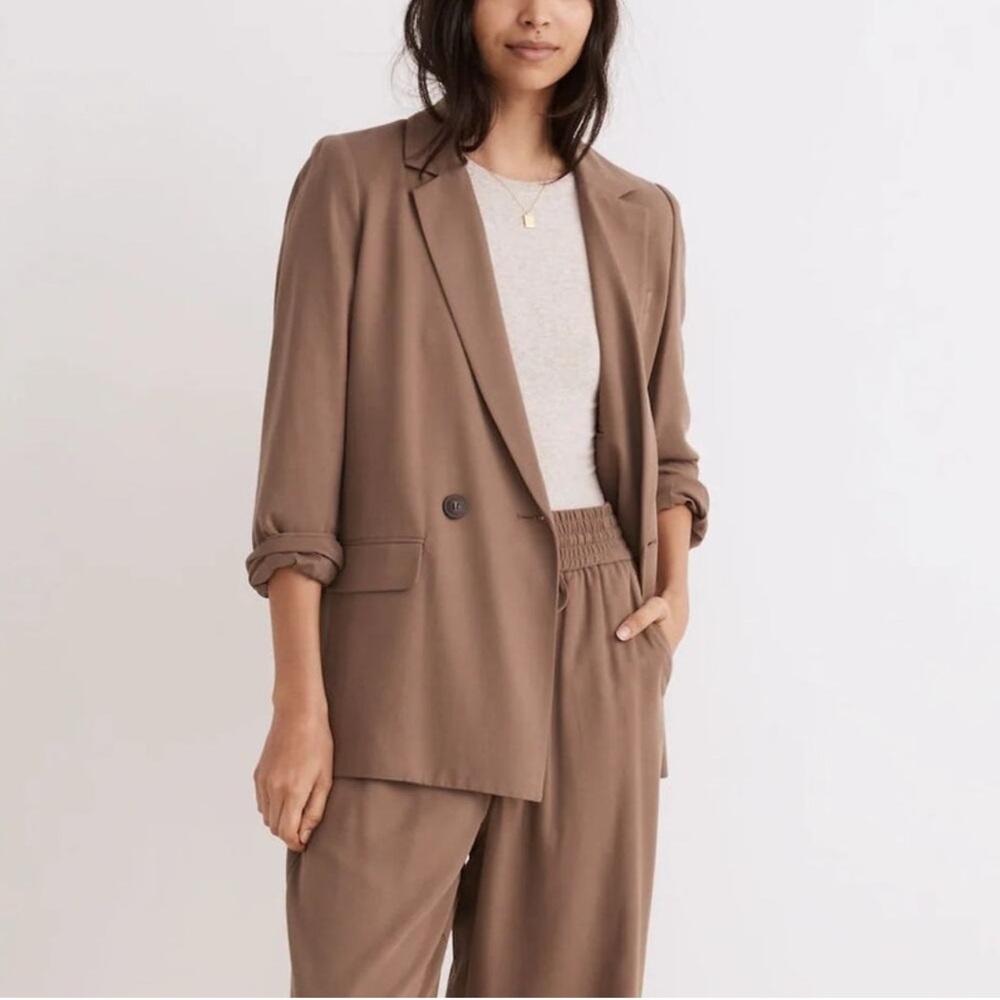 Madewell Caldwell Double-Breasted Blazer
